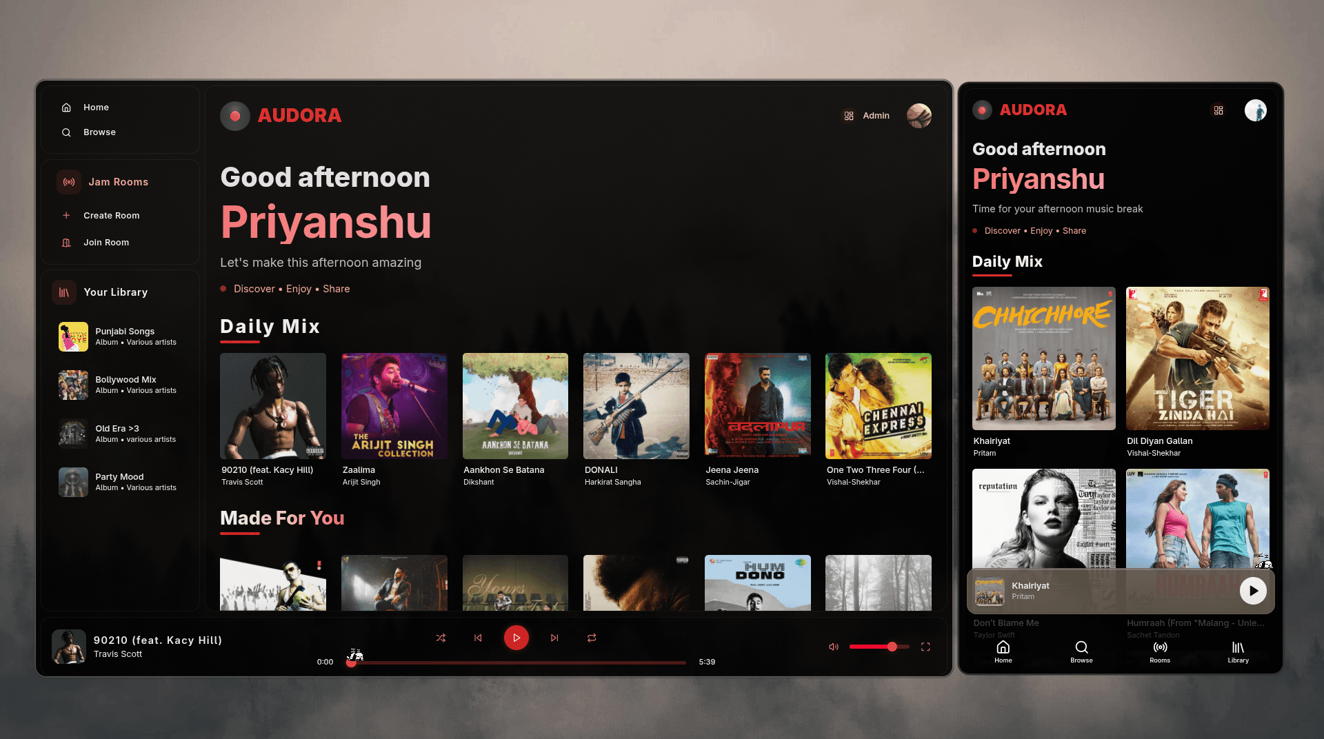 Audora – Project by Shekhr Dev